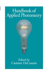 Enlarge image Cover: Handbook of Applied Photometry - American Institute of Physics