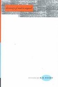 Cover: Dictionary of Modern Anguish - Fiction Collective Two