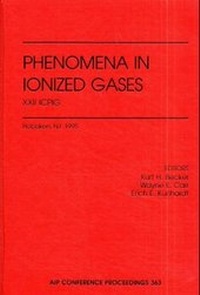 Abbildung von: International Conference on Phenomena in Ionized Gases - American Institute of Physics