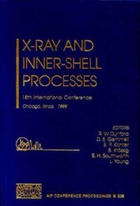 Abbildung von: X-Ray and Inner-Shell Processes - American Institute of Physics