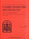 Cover: Fourier Transform Spectroscopy - American Institute of Physics
