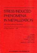 Cover: Stress induced Phenomena in Metallization: Fifth International Workshop - American Institute of Physics
