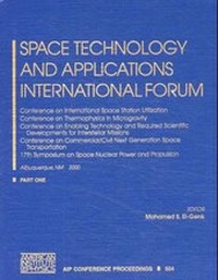 Enlarge image Cover: Space Technology and Applications International Forum - 2000 - American Institute of Physics