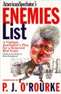 Cover: The American Spectator's Enemies List - Atlantic Monthly Press