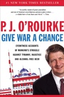 Cover: Give War a Chance - Grove Press