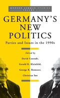 Cover: Germany's New Politics - Berghahn Books, Incorporated