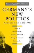 Cover: Germany's New Politics - Berghahn Books, Incorporated