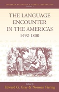 Cover: The Language Encounter in the Americas, 1492-1800 - Berghahn Books, Incorporated