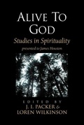 Cover: Alive to God - Regent College Publishing,US