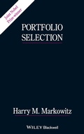 Cover: Portfolio Selection - Wiley