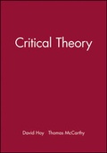 Cover: Critical Theory - Wiley
