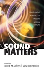 Cover: Sound Matters - Berghahn Books, Incorporated