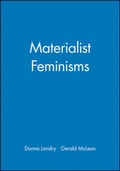 Cover: Materialist Feminisms - Wiley