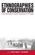 Cover: Ethnographies of Conservation - Berghahn Books, Incorporated