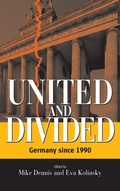 Cover: United and Divided - Berghahn Books, Incorporated