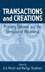 Cover: Transactions and Creations - Berghahn Books, Incorporated