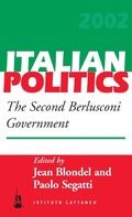 Cover: The Second Berlusconi Government - Berghahn Books, Incorporated