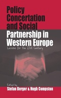 Cover: Policy Concertation and Social Partnership in Western Europe - Berghahn Books, Incorporated