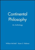 Cover: Continental Philosophy - Wiley