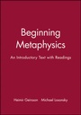 Cover: Beginning Metaphysics - Wiley