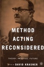 Cover: Method Acting Reconsidered - Palgrave MacMillan