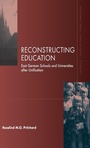 Cover: Reconstructing Education - Berghahn Books, Incorporated