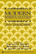Cover: Modern Spiritualities - Prometheus Books
