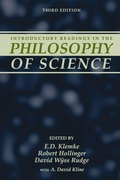 Cover: Introductory Readings in the Philosophy of Science - Prometheus Books