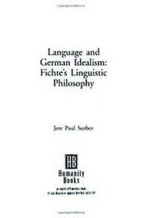 Abbildung von: Language and German Idealism - Humanity Books