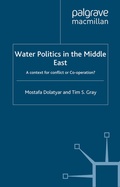 Cover: Water Politics in the Middle East - Palgrave Macmillan