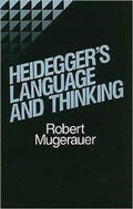 Cover: Heidegger's Language and Thinking - Humanity Books