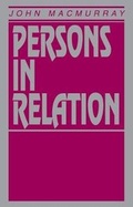 Cover: Persons in Relation - Humanity Books