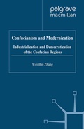 Cover: Confucianism and Modernisation - Palgrave Macmillan