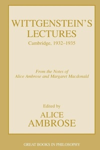 Enlarge image Cover: Wittgenstein's Lectures - Prometheus Books