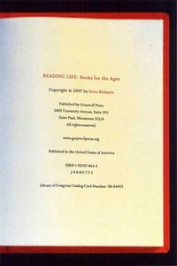 Enlarge image Cover: Reading Life - Graywolf Press,U.S.