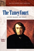 Cover: The Taney Court - ABC-CLIO