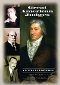 Cover: Great American Judges - ABC-CLIO