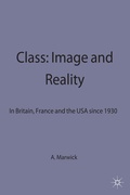 Cover: Class: Image and Reality - Palgrave Macmillan