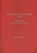 Cover: The Lambach Thematic Catalog (1768) - Pendragon Press
