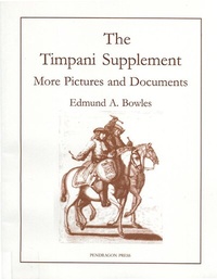 Abbildung von: The Timpani Supplement I - Pendragon Press