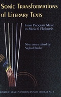 Cover: Sonic Transformations of Literary Texts - Pendragon Press