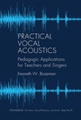 Cover: Practical Vocal Acoustics - Pendragon Press