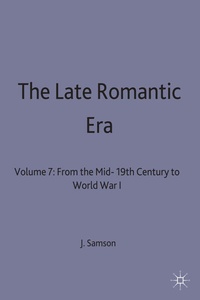 Enlarge image Cover: The Late Romantic Era - Palgrave Macmillan