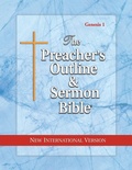 Cover: Preacher's Outline & Sermon Bible-NIV-Genesis I - Leadership Ministries Worldwide