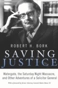 Cover: Saving Justice - Encounter Books