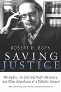 Cover: Saving Justice - Encounter Books,USA