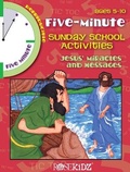 Cover: 5 Minute Sunday School Activities - Rainbow Publishers & Legacy Press