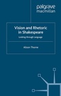 Cover: Vision and Rhetoric in Shakespeare - Palgrave Macmillan