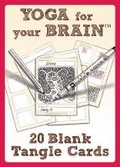 Cover: Yoga for Your Brain - 20 Blank Tangle Cards - Design Originals