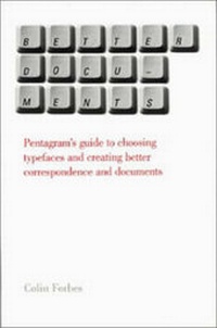 Enlarge image Cover: Better Documents - Ten Speed Press